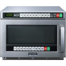 Sharp R1900M: 1900W Commercial Microwave Oven - Heavy Duty 